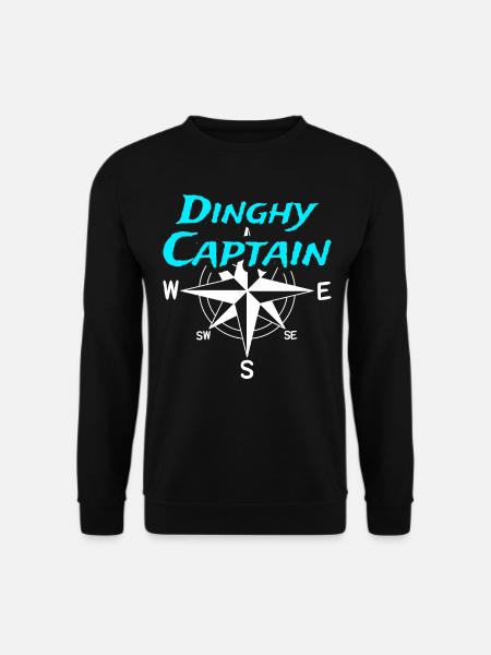 Dinghy Captain Kapitän Segler Skipper - Unisex Pullover - Schwarz