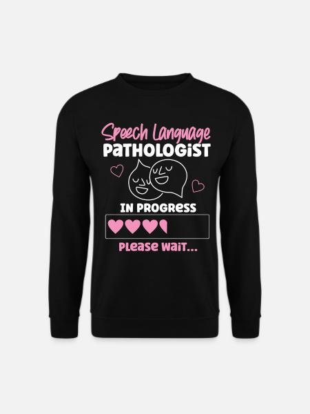 Speech Therapist Therapy Assistant - Unisex Pullover - Schwarz