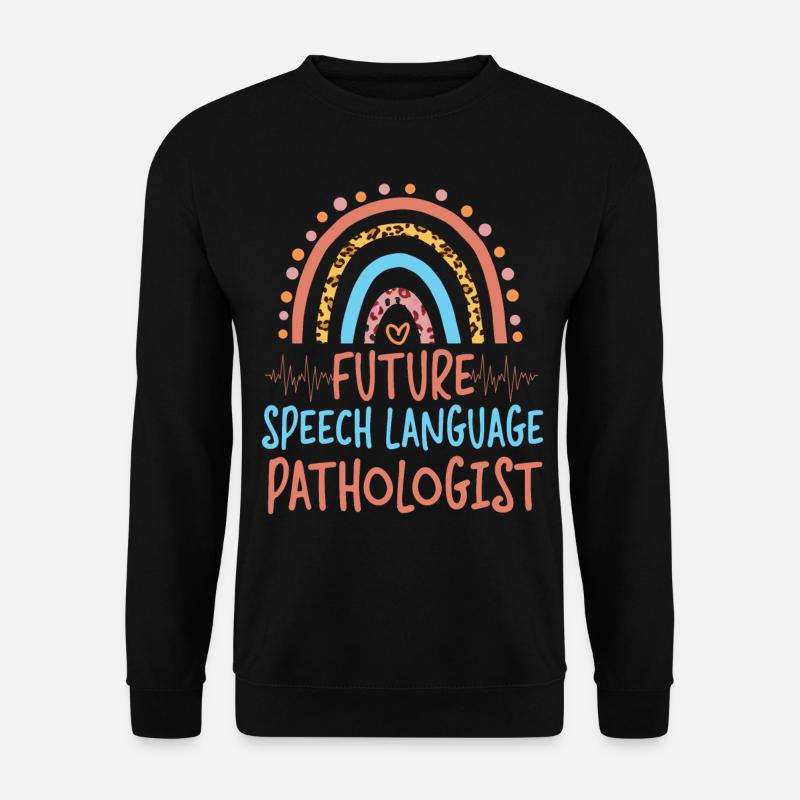 Speech Therapist Therapy Assistant - Unisex Sweatshirt - black
