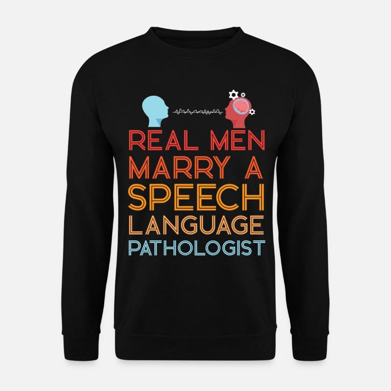 Speech Therapist Therapy Assistant - Unisex Sweatshirt - black
