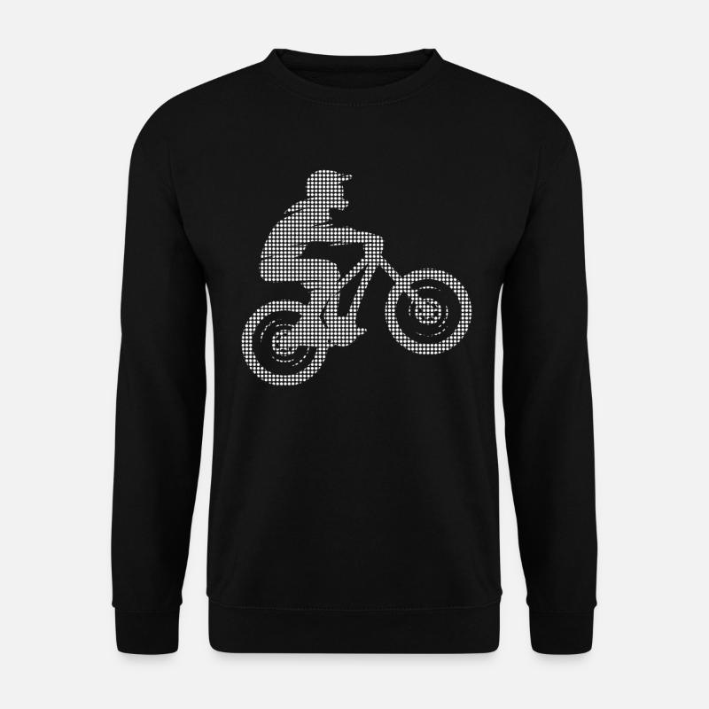 Mountainbike - Unisex Pullover - Schwarz
