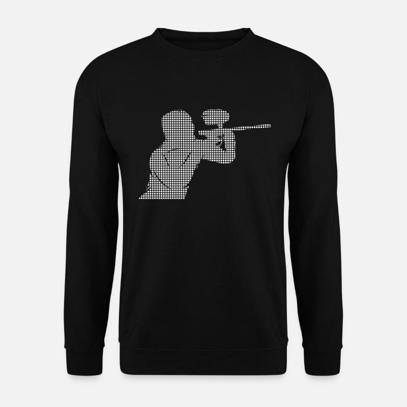 Paintball - Unisex Pullover - Schwarz