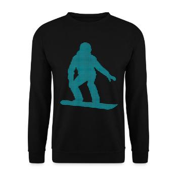 Planche à neige - Sweat-shirt Unisexe - noir - Devant - Alina (178cm) & Michal (187cm)