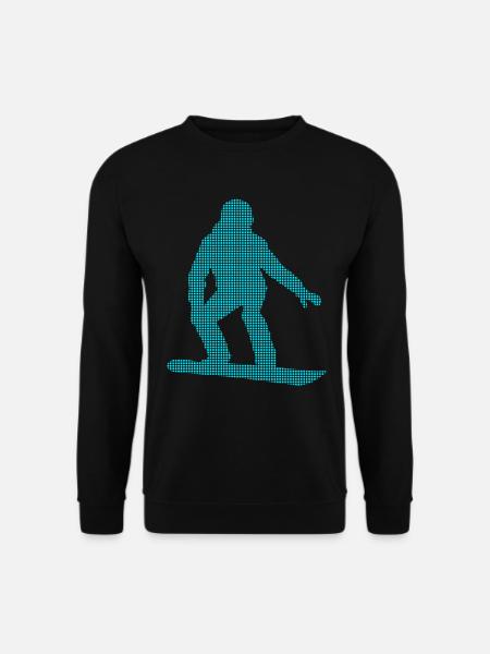 Planche à neige - Sweat-shirt Unisexe - noir