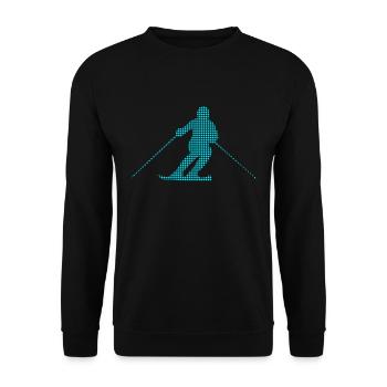 Ski - Sweat-shirt Unisexe - noir - Devant - Alina (178cm) & Michal (187cm)