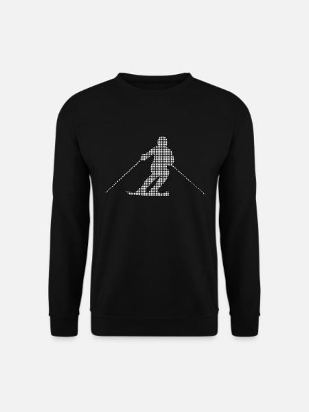 Ski - Sweat-shirt Unisexe - noir