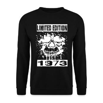 Édition limitée 1973 - Sweat-shirt Unisexe - noir - Devant - Alina (178cm) & Michal (187cm)