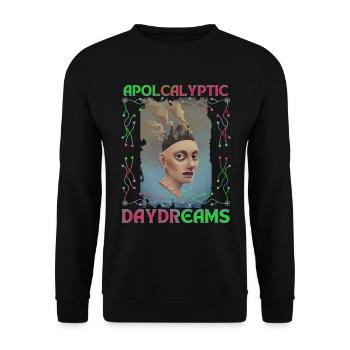 Apocalypse, protection de l’environnement, protection du climat, Jour de la Terre - Sweat-shirt Unisexe - noir - Devant - Alina (178cm) & Michal (187cm)
