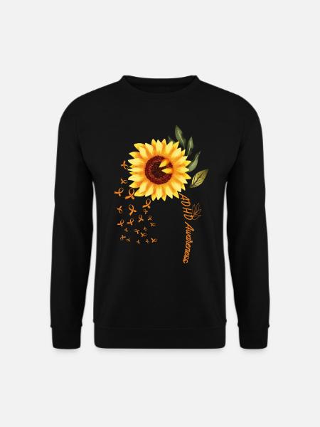 ADHD Awareness For ADHD Awareness Month - Unisex Pullover - Schwarz