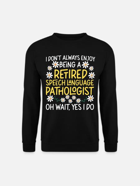Speech Therapist Therapy Assistant - Unisex Pullover - Schwarz