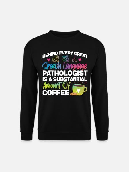 Assistant orthophoniste - Sweat-shirt Unisexe - noir