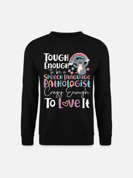 Assistant orthophoniste - Sweat-shirt Unisexe - noir