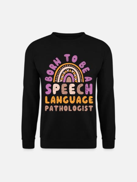 Speech Therapist Therapy Assistant - Unisex Sweatshirt - black