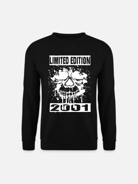 Limited Edition 2001 - Unisex Pullover - Schwarz