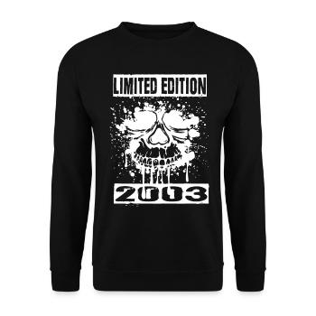 Édition limitée 2003 - Sweat-shirt Unisexe - noir - Devant - Alina (178cm) & Michal (187cm)