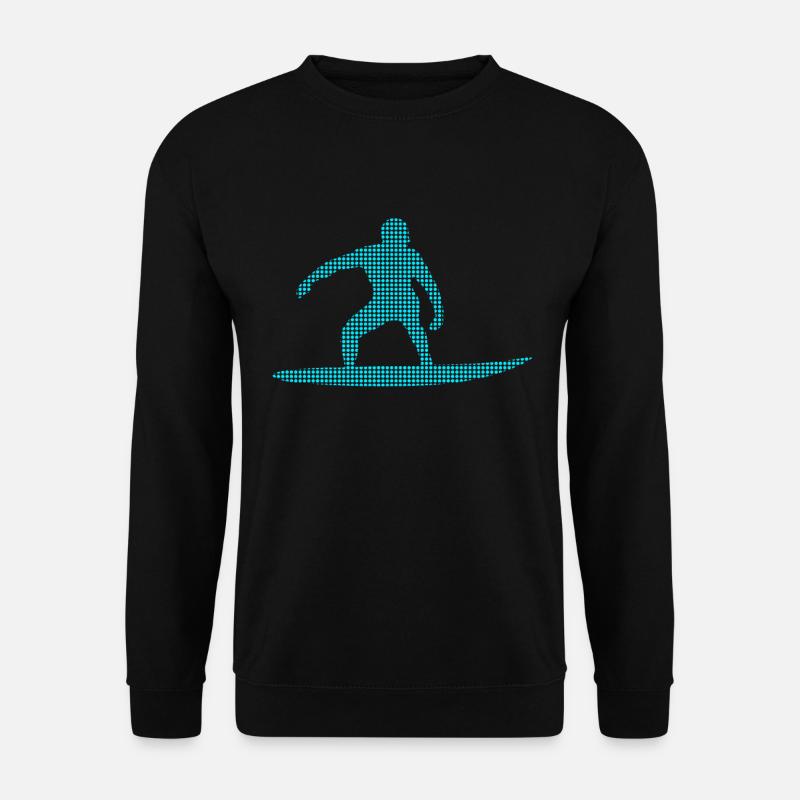 Surfing - Unisex Sweatshirt - black