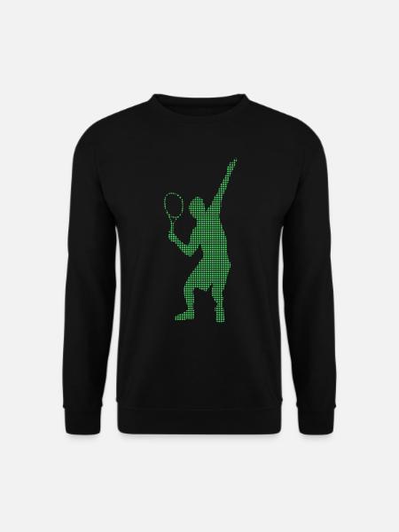 Tennis - Sweat-shirt Unisexe - noir