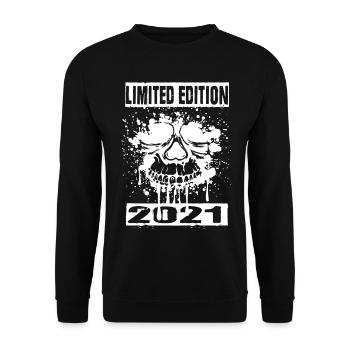 Limited Edition 2021 - Unisex Sweatshirt - black - Front - Alina (178cm) & Michal (187cm)