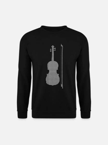 Violon - Sweat-shirt Unisexe - noir