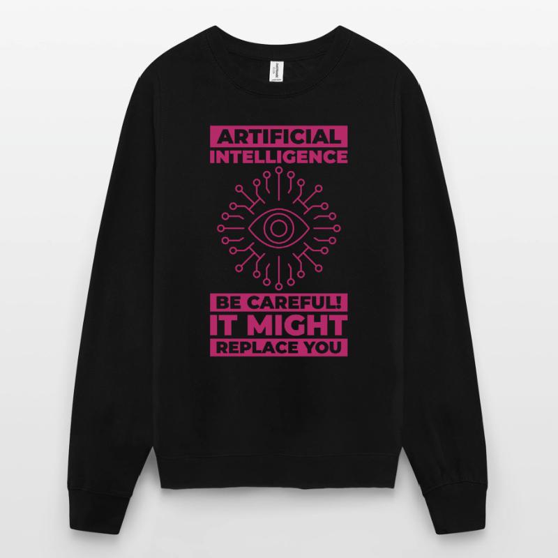 AI Machine Learning Computer Geek Technology Robot Unisex Sweatshirt