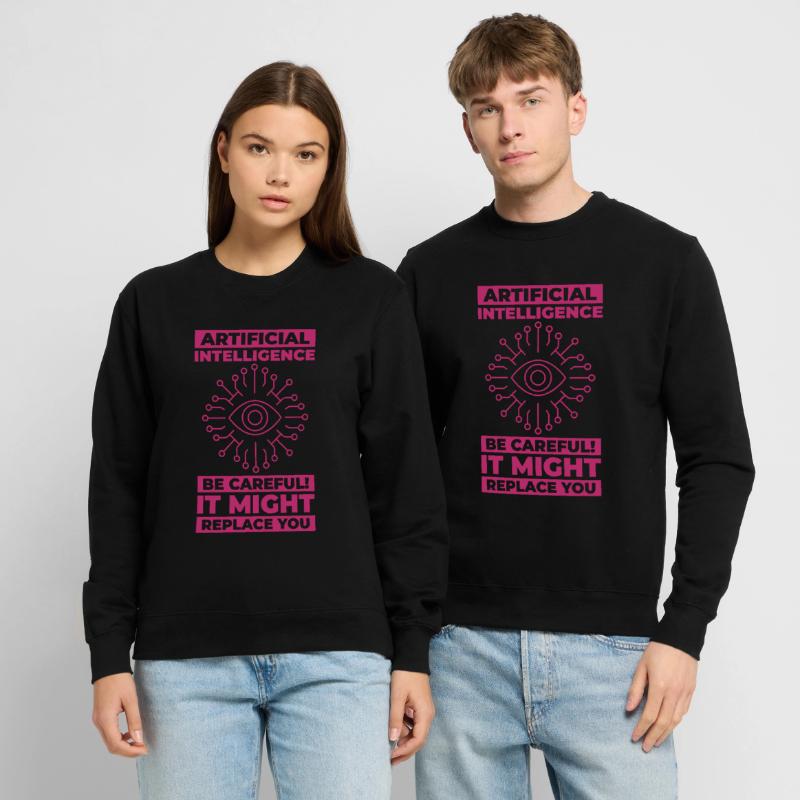 AI Machine Learning Computer Geek Technology Robot Unisex Sweatshirt