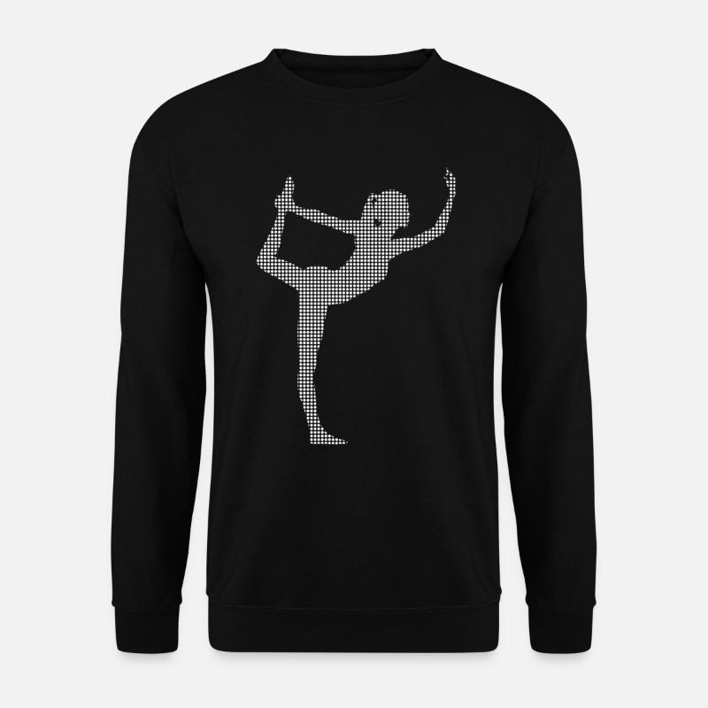 Yoga - Sweat-shirt Unisexe - noir