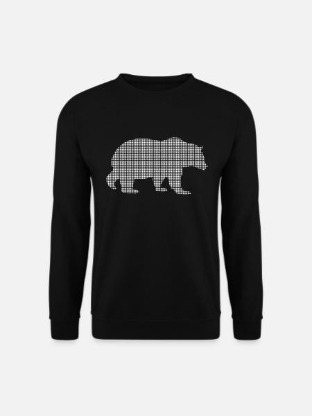 Bear - Unisex Sweatshirt - black