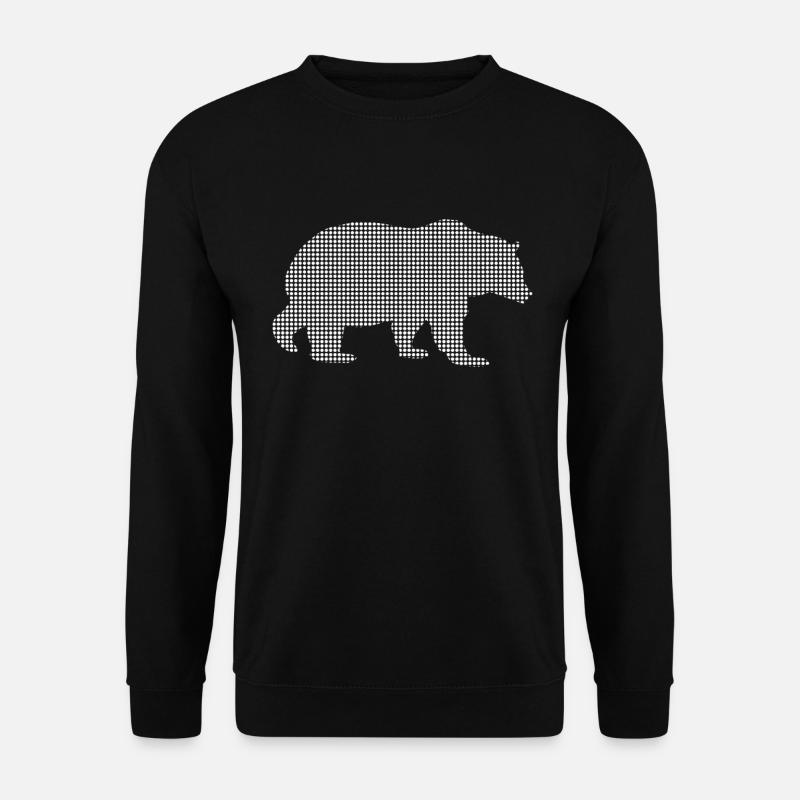 Bär - Unisex Pullover - Schwarz