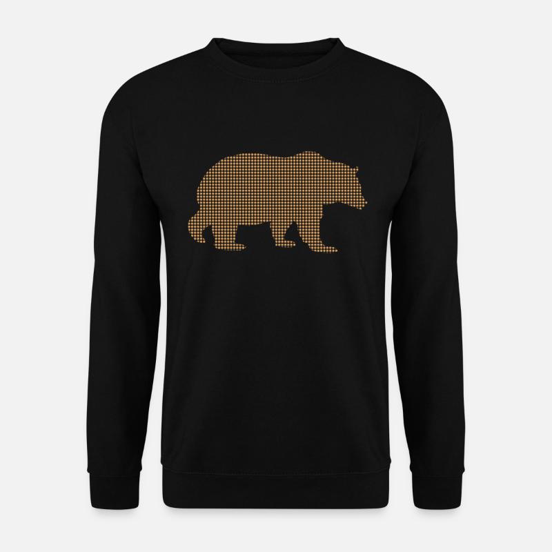 Ours - Sweat-shirt Unisexe - noir