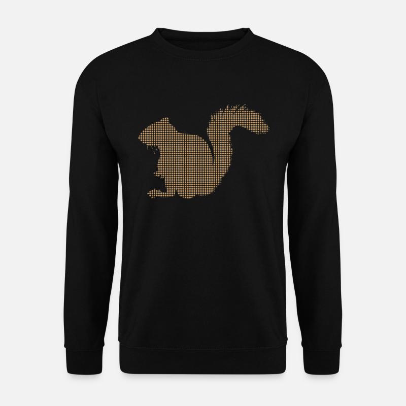 Squirrel - Unisex Sweatshirt - black