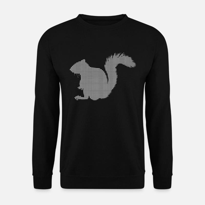 Squirrel - Unisex Sweatshirt - black