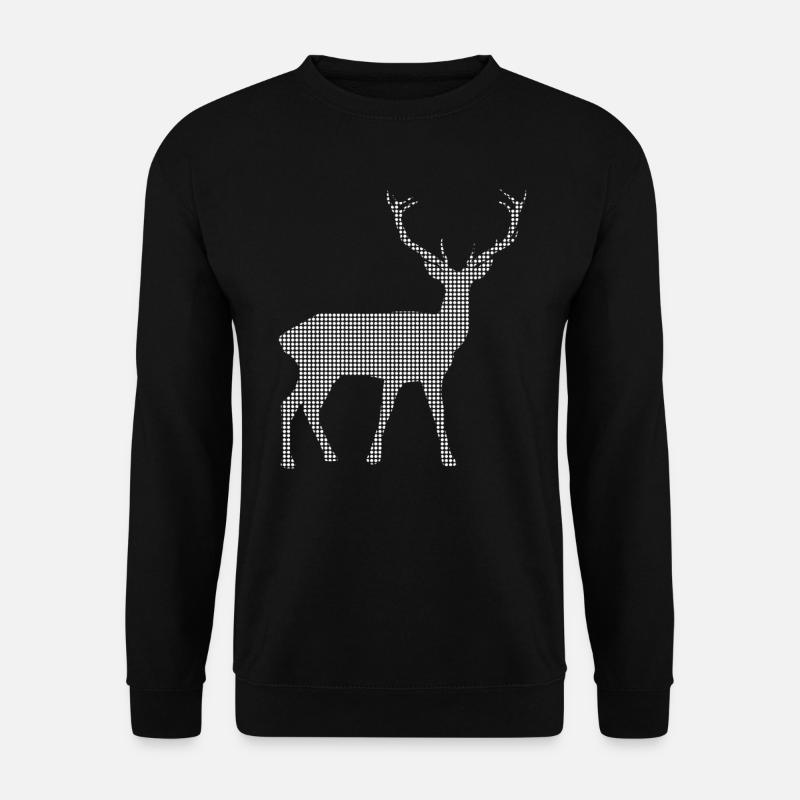 Deer - Unisex Sweatshirt - black