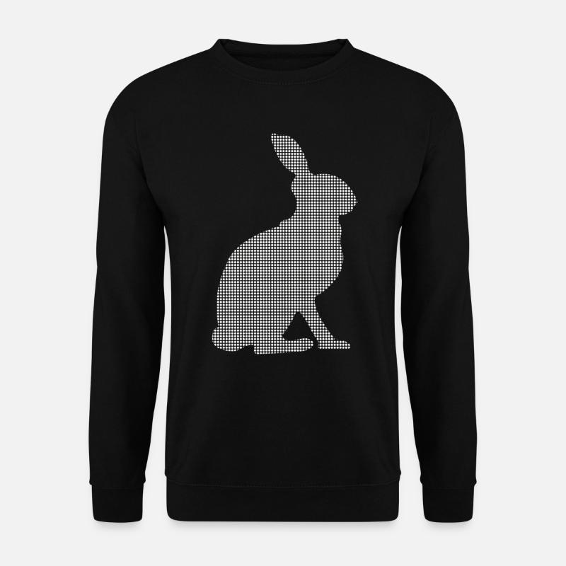 Hase - Unisex Pullover - Schwarz