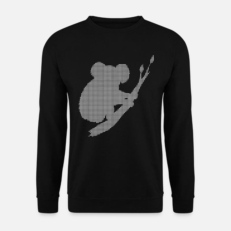 Koala - Unisex Pullover - Schwarz
