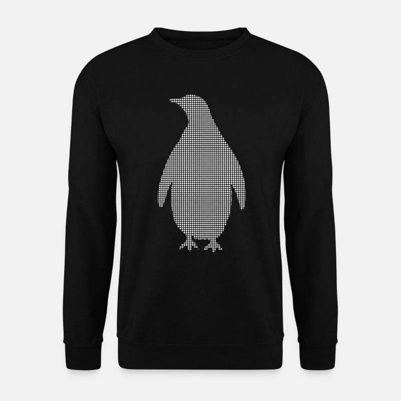 Pingouin - Sweat-shirt Unisexe - noir