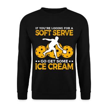 Not allowed in nice class 25 GB - Unisex Sweatshirt - black - Front - Alina (178cm) & Michal (187cm)