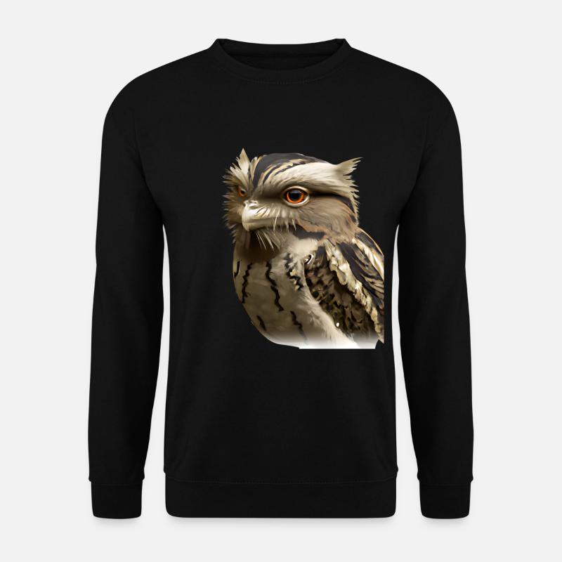 Potoo - der Nachtjäger - Unisex Pullover - Schwarz