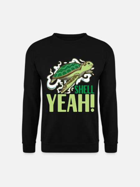 Turtle Turtle Aquatic turtle - Unisex Sweatshirt - black