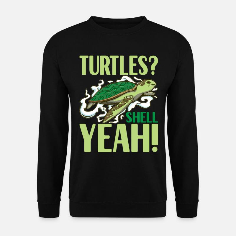 Turtle Turtle Aquatic turtle - Unisex Sweatshirt - black