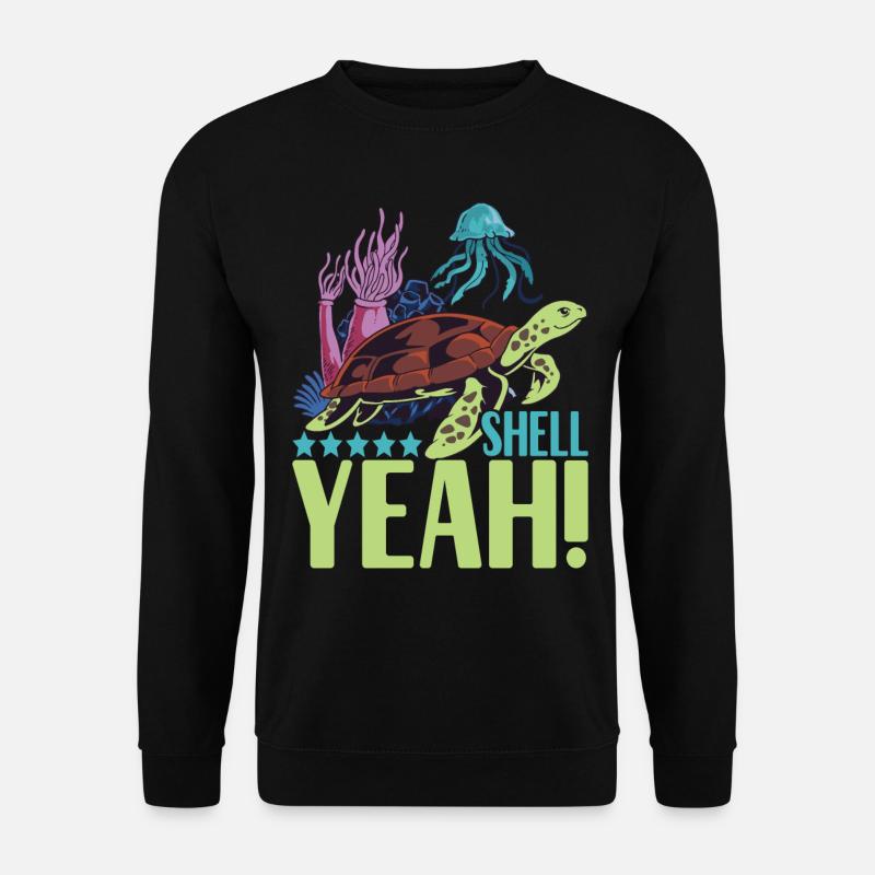 Turtle Turtle Aquatic turtle - Unisex Sweatshirt - black