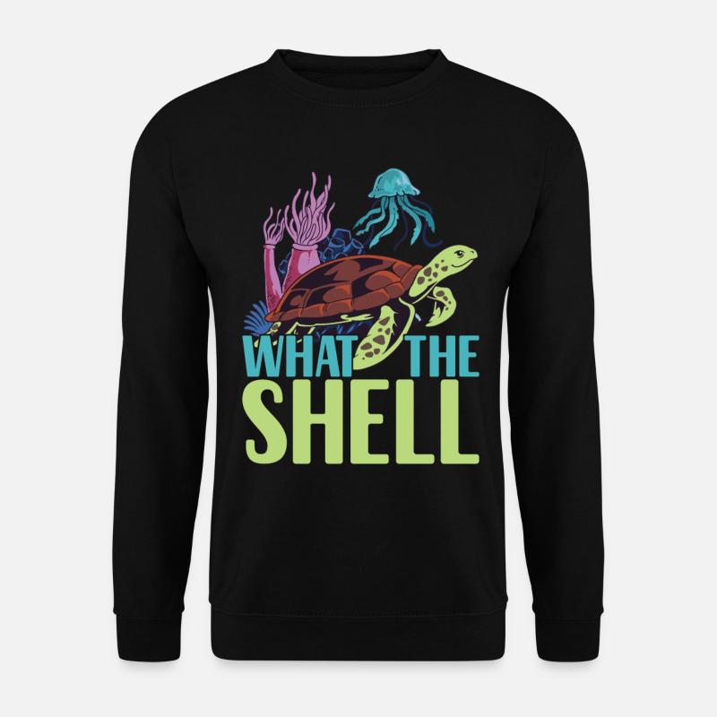 Turtle Turtle Aquatic turtle - Unisex Sweatshirt - black