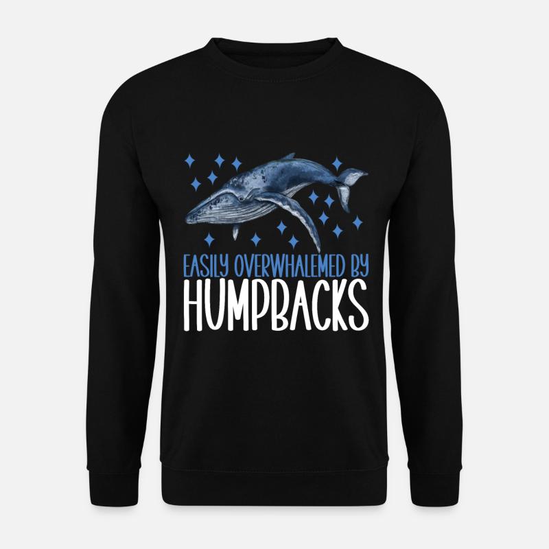 Whale Watchers - Unisex Sweatshirt - black