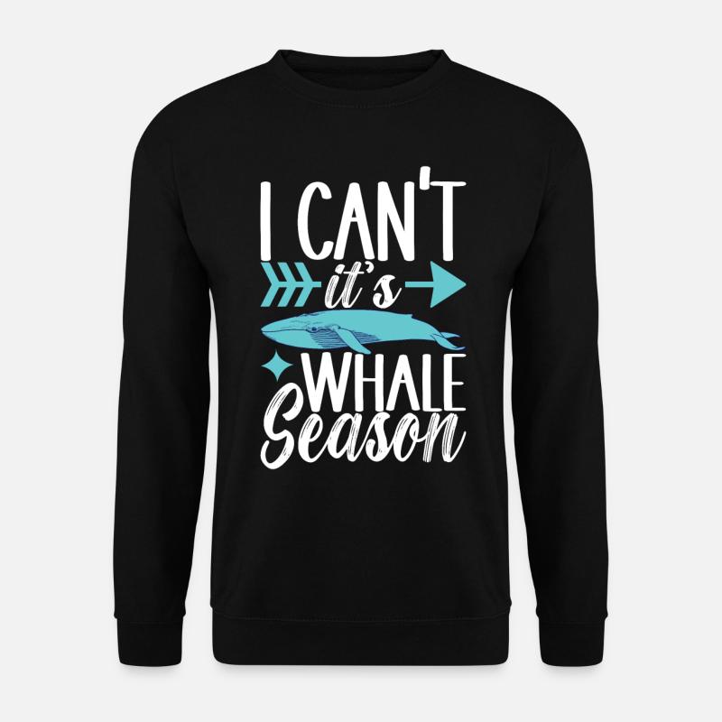 Wale Walbeobachter - Unisex Pullover - Schwarz