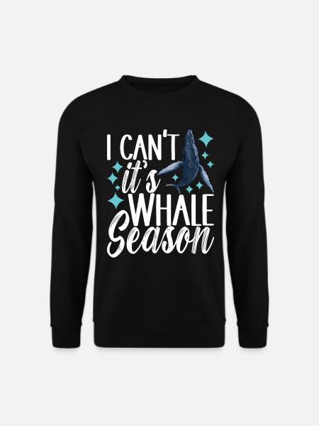 Observateurs de baleines - Sweat-shirt Unisexe - noir