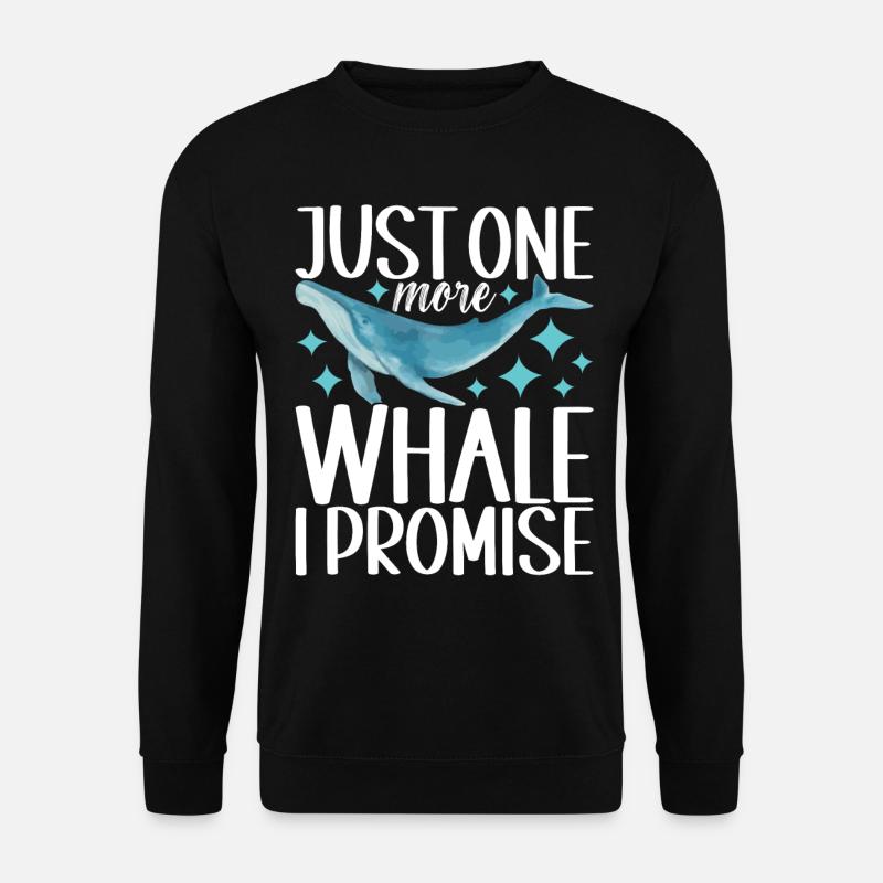 Whale Watchers - Unisex Sweatshirt - black