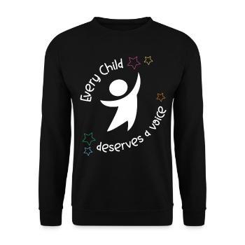 Speech Therapist Therapy Assistant - Unisex Pullover - Schwarz - Vorne - Alina (178cm) & Michal (187cm)