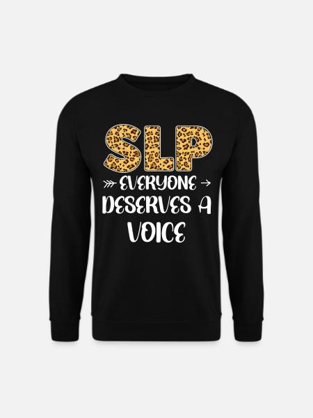 Speech Therapist Therapy Assistant - Unisex Sweatshirt - black