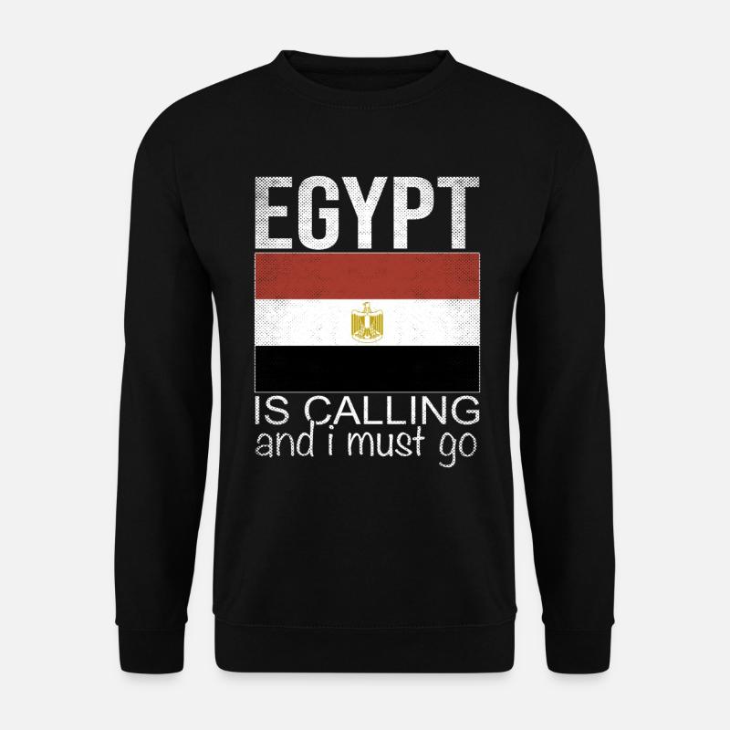 Egypt Saying - Unisex Sweatshirt - black