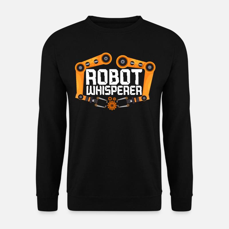 Robot Robotics Engineer Robot - Unisex Sweatshirt - black