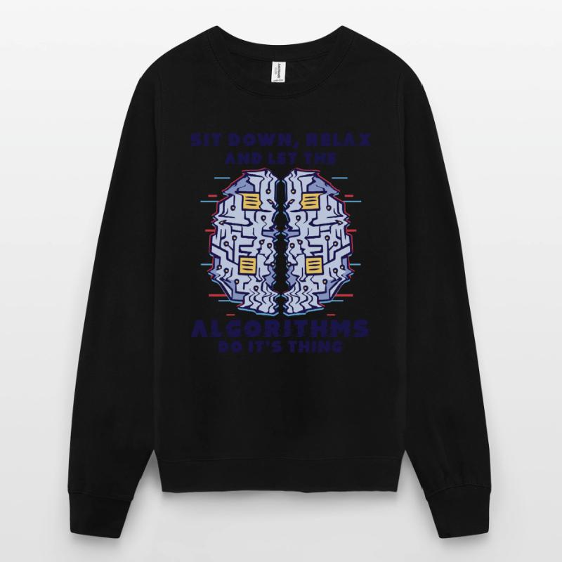 Computer Algorithmus Programmierer Künstliche Unisex Pullover